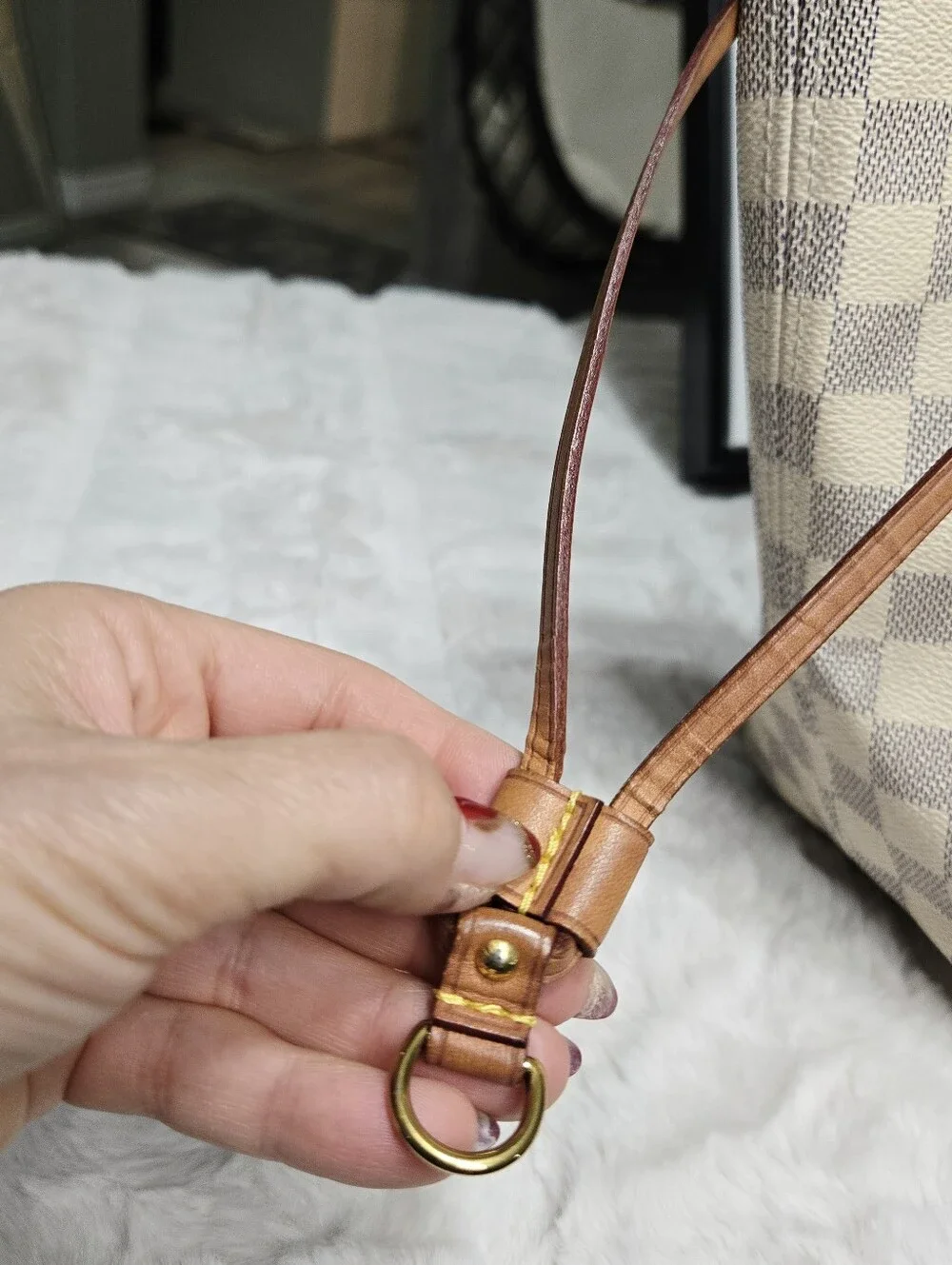 🔥 Louis Vuitton Damier Azur Neverfull MM EUC 🔥